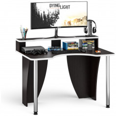 Игровой стол для геймера СК-2, 1200-750 с надстройкой