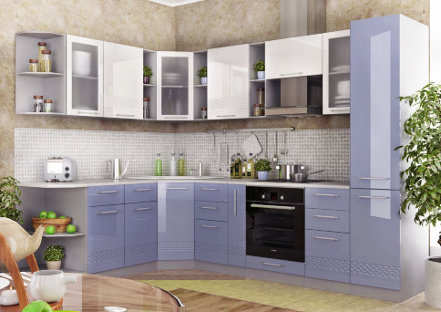 Кухня Капля 3D Шкаф нижний С 400 - Кухня Капля 3D Шкаф нижний С 400