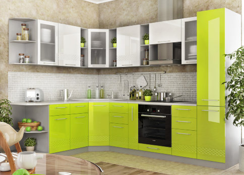 Кухня Капля 3D Шкаф нижний С 800 - Кухня Капля 3D Шкаф нижний С 800