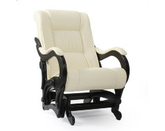 Кресло-качалка глайдер М78 экокожа Дунди 112 (кремовый)