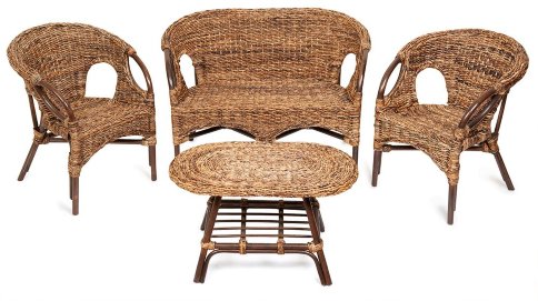 Комплект для отдыха Мандалино (Mandalino) диван, столик, 2 кресла - Комплект для отдыха Мандалино (Mandalino) диван, столик, 2 кресла