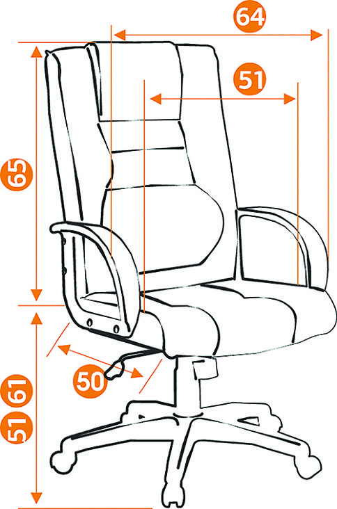 Кресло компьютерное CH 902 - Кресло компьютерное CH 902