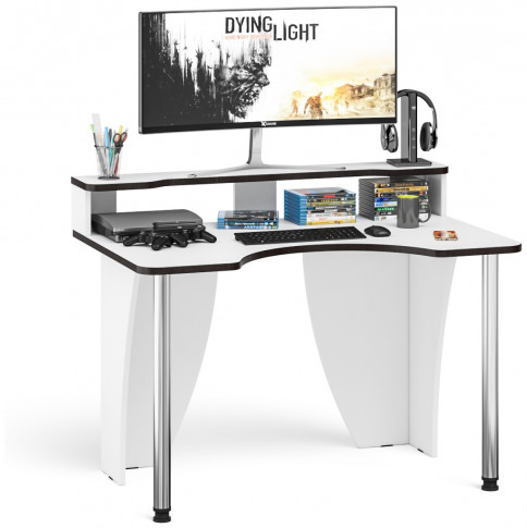 Игровой стол для геймера СК-2, 1200-900 с надстройкой - Игровой стол для геймера СК-2, 1200-900 с надстройкой