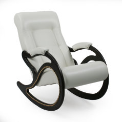 Кресло-качалка экокожа М7 Манго 002 (светлый)