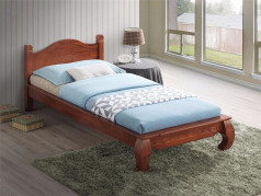 Кровать Саманта (цвет Dominic Oak) из массива дерева