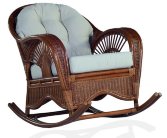 Кресло-качалка Palm из ротанга